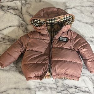 Girl’s Burberry Bubble Jacket